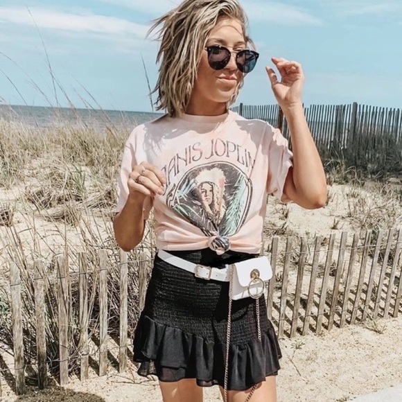 Daydreamer Tops - Daydreamer Janis Joplin Art Nouveaux Weekend Tee